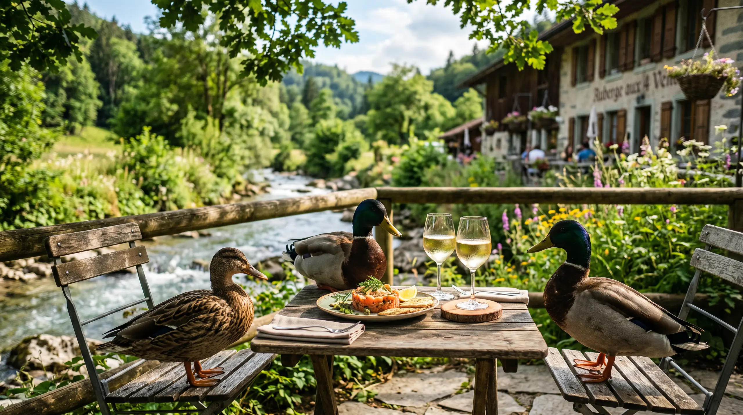 La Pinte des Trois Canards ouverte tout l'été 2026